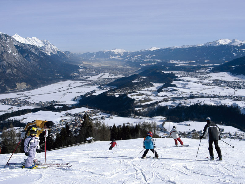 Vista de la base de la estación de Rangger Köpfl