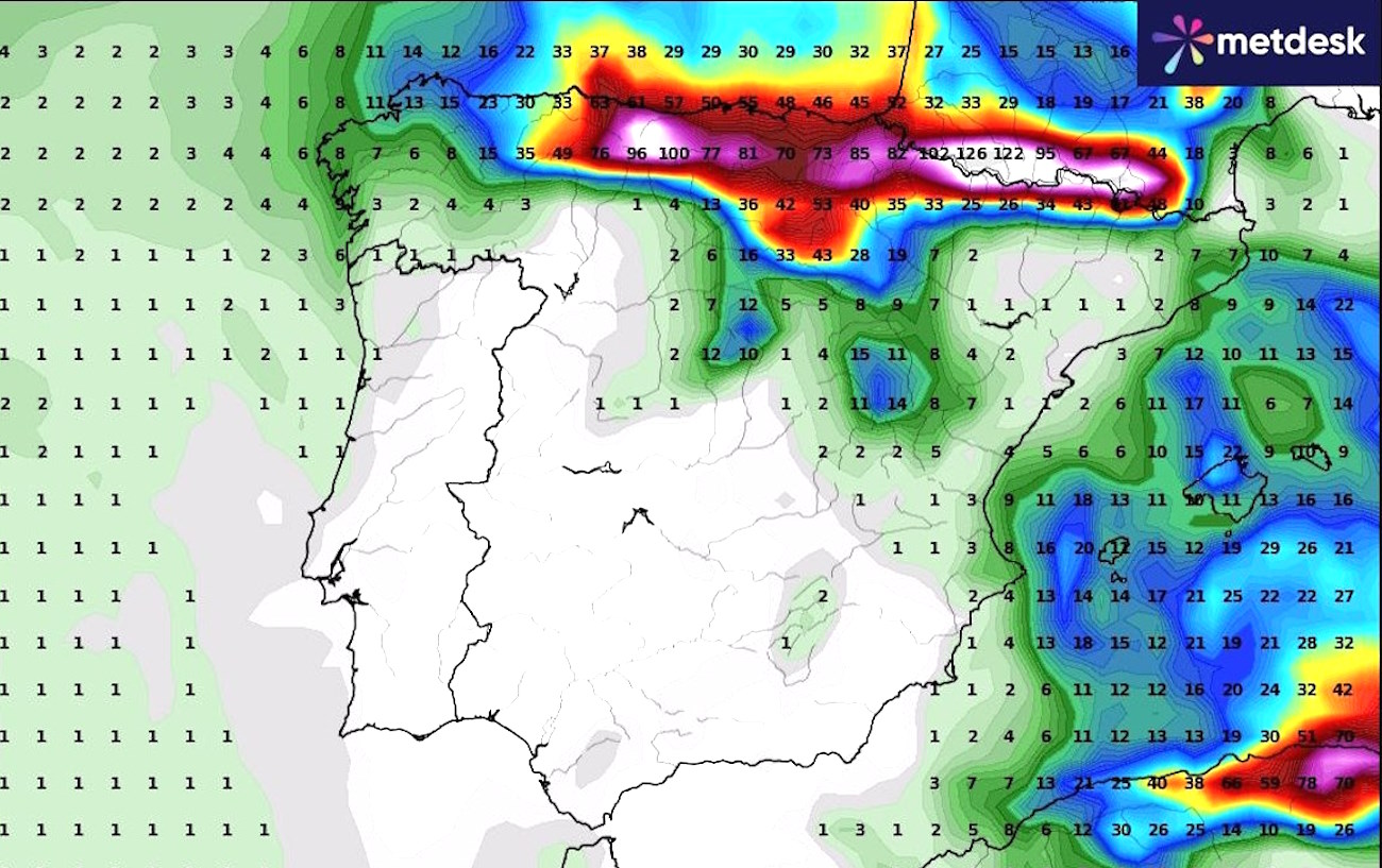 Domingo blanco: las nevadas más significativas del Puente darán paso al crudo invierno