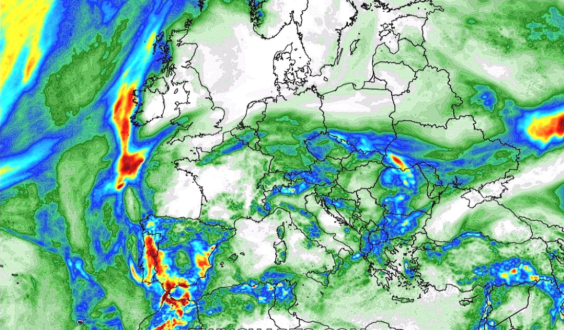 Meteo: Una DANA traerá abundantes precipitaciones. Un motivo más para quedarse en casa