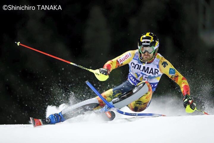 Joaquim Salarich salta a la pista del Gran Circo Blanco de la Copa del Mundo de Alpino