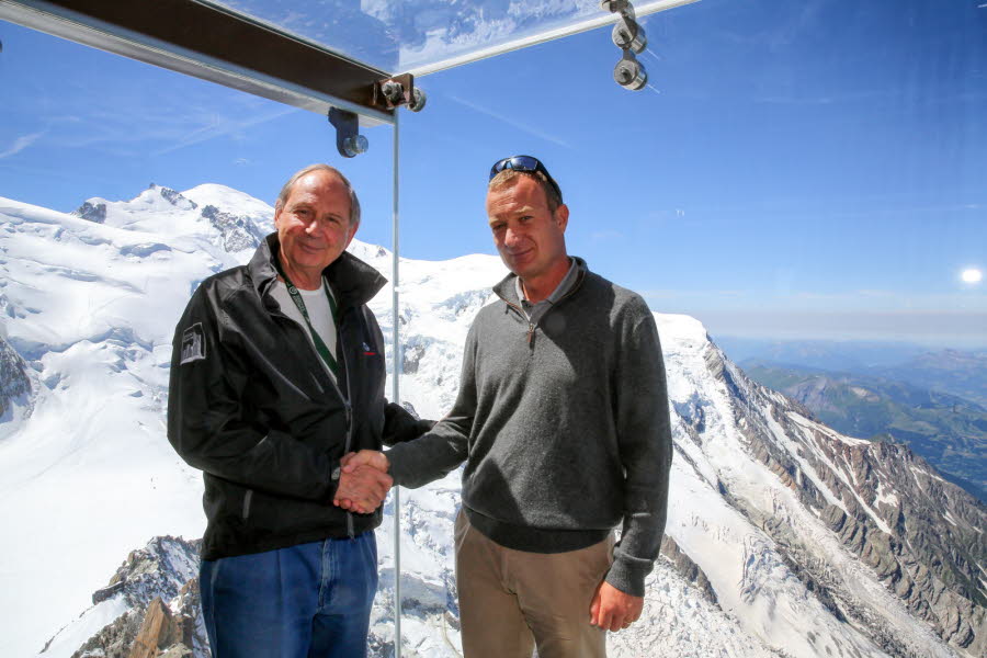 Schindler instala dos ascensores en los Alpes