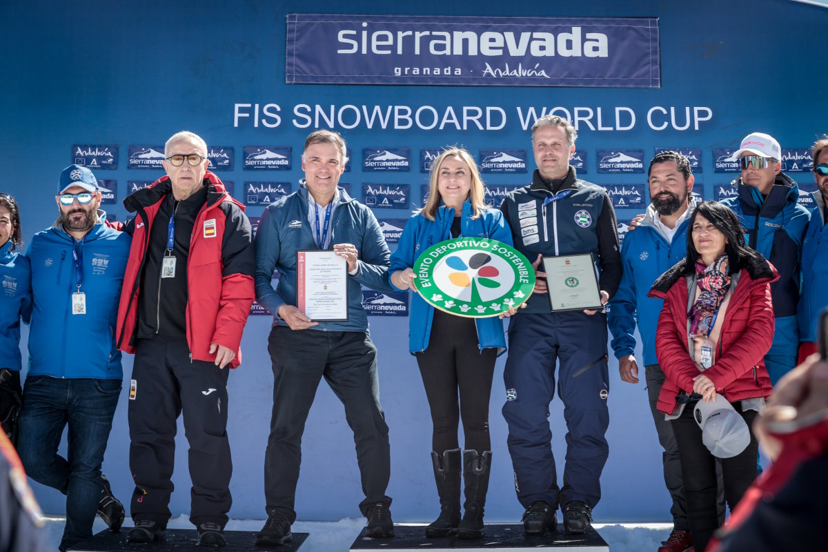 El COE reconoce a la Copa del Mundo SBX de Sierra Nevada con el sello de evento deportivo sostenible