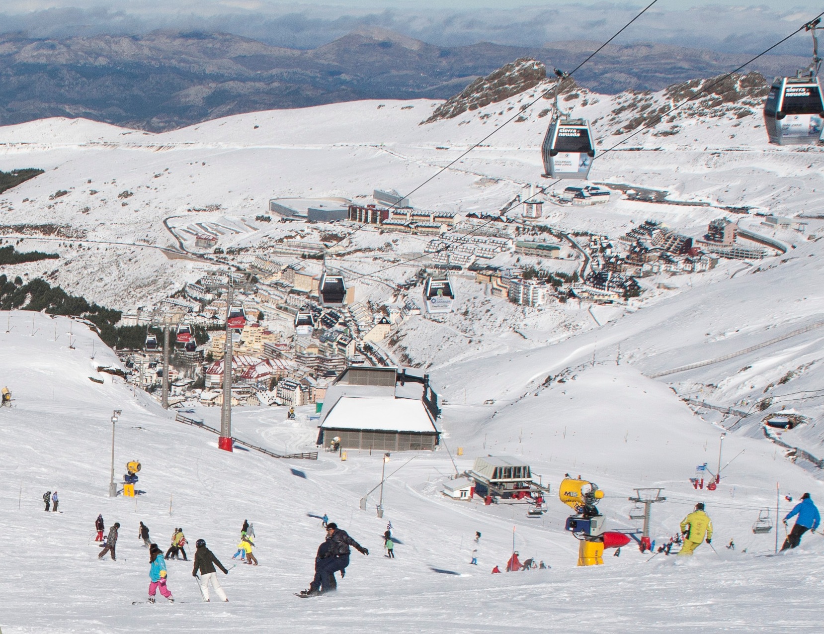 Sierra Nevada alcanza los 40 kilómetros esquiables 