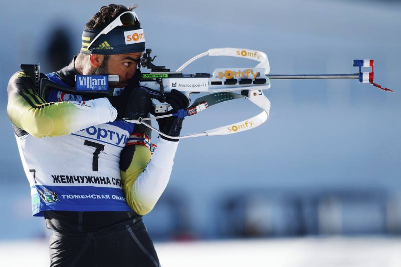 Simón Fourcade, medallista de Biatlhon, amenazado con un hacha tras ser arrollado por un coche