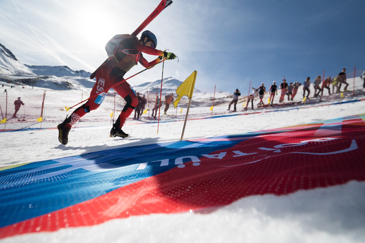 Bronce para Oriol Cardona en la prueba de Sprint del ISMF World Cup Skimo Boí Taüll 2024