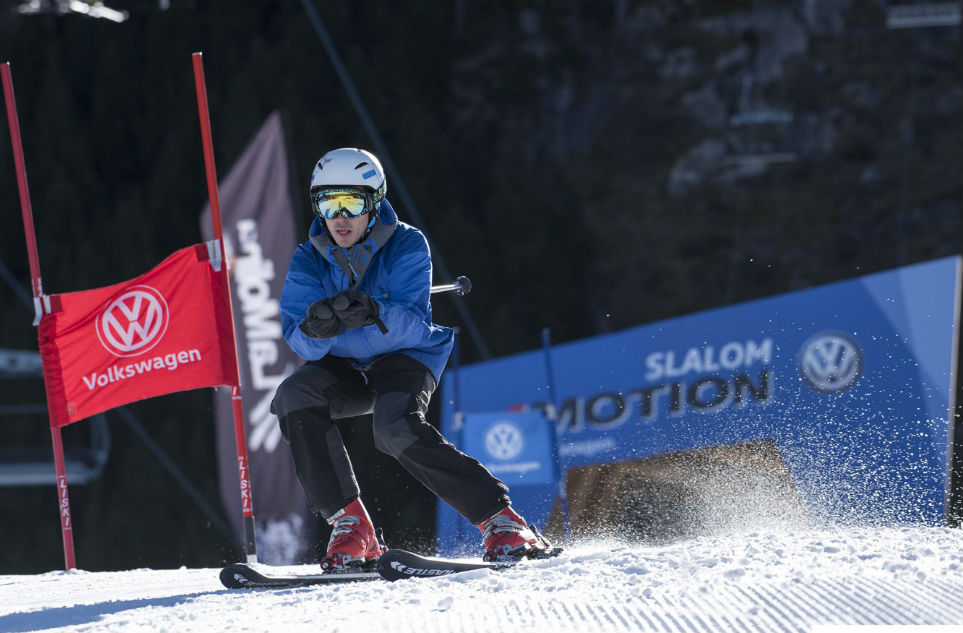 Graba tu propia carrera en el Slalom 4Motion de Volkswagen y La Molina