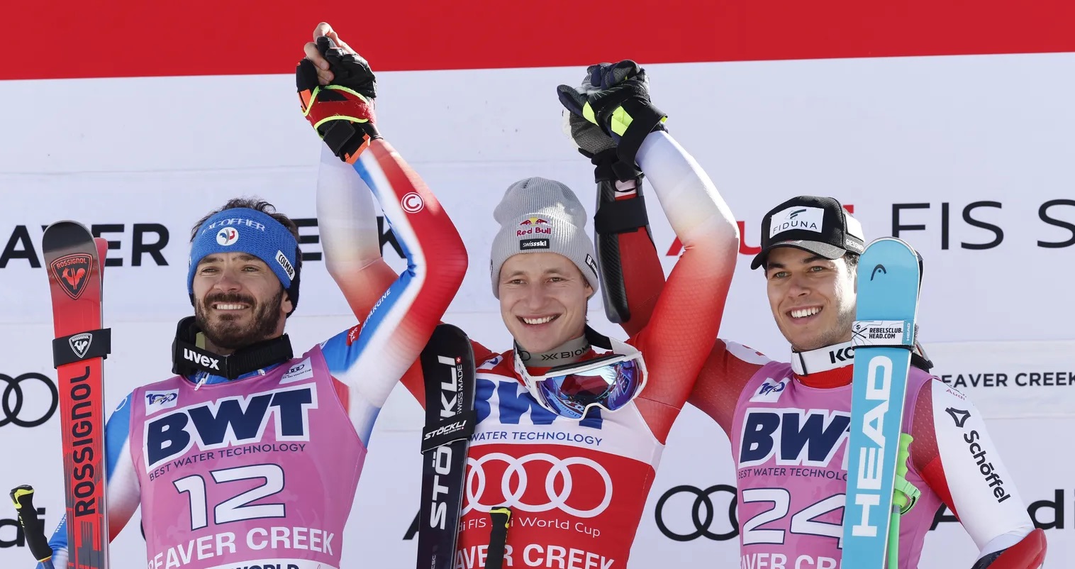 Marco Odermatt conquista el Super G en Beaver Creek y logra su primera victoria de la temporada