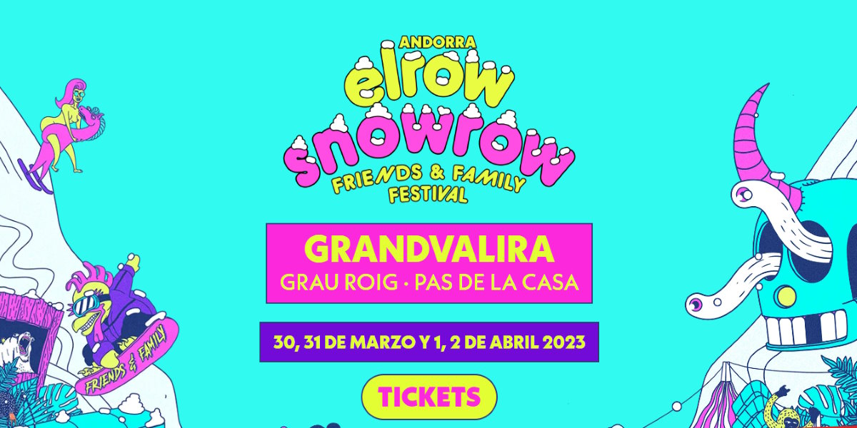 Todos los detalles del Snowrow Grandvalira 2023 que se estrena este jueves