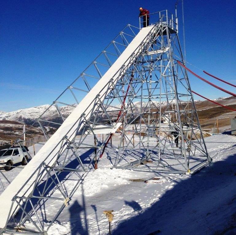 Grandvalira y su Torre de Salida del Kilómetro Lanzado, a por los 200 km/h