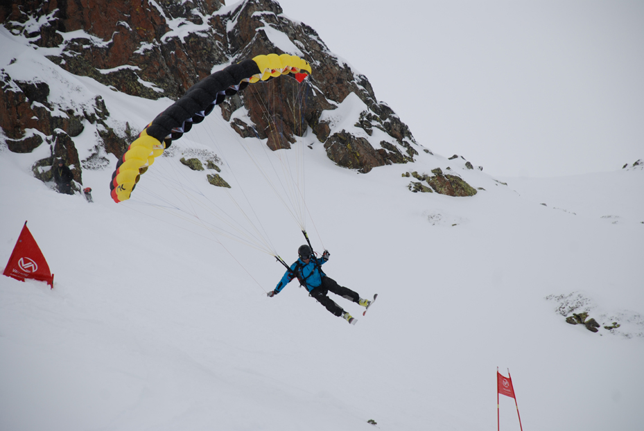 Accidente mortal de un speed rider en la Aiguille du Midi 