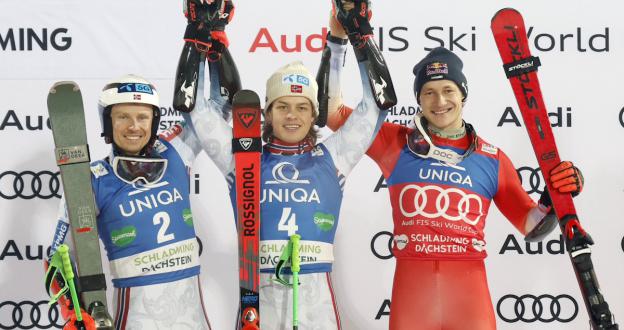  Alexander Steen Olsen lidera la noche en Schladming; Joan Verdú firma un sexto puesto