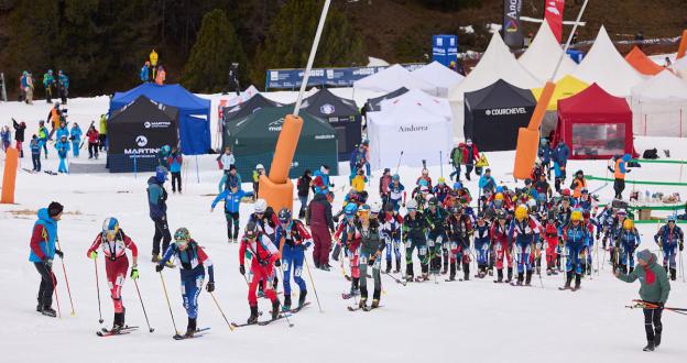 Rémi Bonnet y Axelle Gachet-Mollaret triunfan en la Individual Race del Comapedrosa Andorra