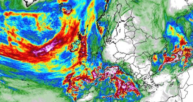 Una DANA dejará lluvias intensas y primeras nevadas de más de 25 cm en el Pirineo