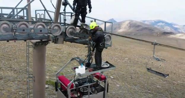 Sierra Nevada explica en un vídeo cómo hace el mantenimiento de sus remontes y pistas de esquí