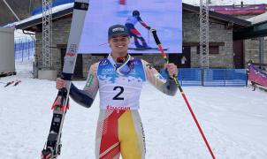 Aleix Aubert conquista el oro en el Gigante de la Universiada de Torino