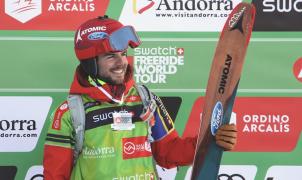 Aymar Navarro es el primer español en ganar el premio European Skier of the Year 