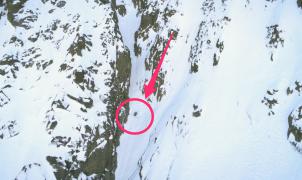 Nuevo reto cumplido: espectacular descenso en esquís del Corredor Inserso de Aymar Navarro