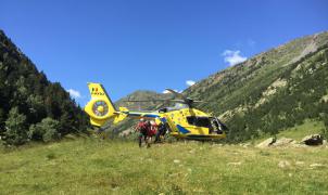 Muere un excursionista de 72 años bajo el pico de Tristaina