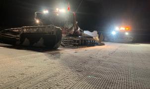 Cantabria avanza en la mejora de Alto Campoo con nuevas máquinas pisapistas y motos de nieve