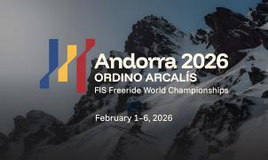 Ordino Arcalís (Andorra) será la sede del primer Campeonato Mundial de Freeride FIS en 2026