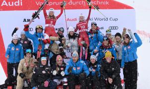  Katharina Truppe se consagra en Åre con su primer triunfo en la Copa del Mundo