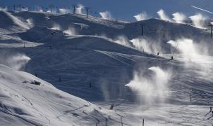 850 cañones aseguran la nieve en Baqueira Beret, incluso en temporadas cálidas