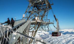 Ocho heridos al chocar un teleférico en Val Thorens