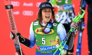  Federica Brignone gana en Sölden tras una deficiente segunda manga de Mikaela Shiffrin 