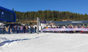 Récords de esquiadores en las estaciones franceses de los Pirineos Orientales