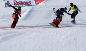 Vídeo de Lucas Eguibar y su segundo puesto de foto finish en la Copa del Mundo de snowboard