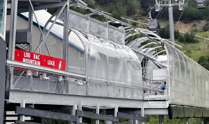 La estación de Les Angles afectada por granizo del tamaño de pelotas de golf