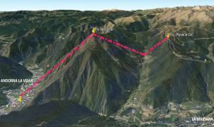 Campaña contra el teleférico del pico de Carroi en Andorra