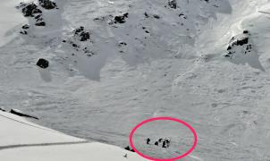 2 esquiadores enterrados por una avalancha en el Montmalús (Andorra), rescatados por montañeros