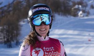 Núria Pau correrá este sábado en el Slalom Gigante del a Copa de Europa de Grandvalira