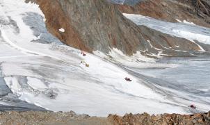 Desmentido: el glaciar austriaco de Pitztal no se destruye para ampliar una estación de esquí