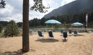 La Cerdanya ya tiene playa y está en la estación de La Molina