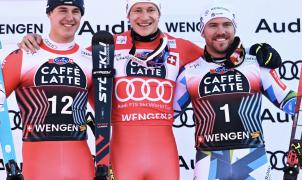  Marco Odermatt hace historia con su tercer triunfo consecutivo en el descenso de Wengen