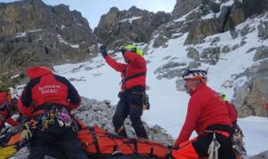 Accidente de montaña cerca de Vallter 2000: 5 montañeros heridos tras una caída