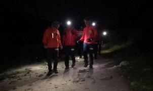 Rescatados 18 boy scouts y sus monitores en medio de nieve y hielo en la sierra de Madrid