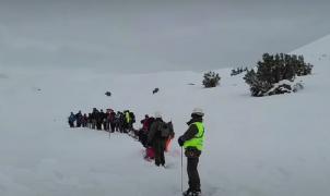 Rescatan a 20 personas atrapadas por avalancha en el centro de esquí de Lagunillas