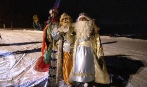 Sierra Nevada recibe a los Reyes Magos con una nevada como regalo anticipado