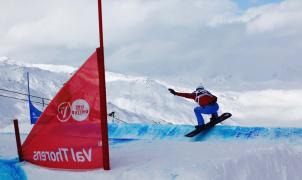 Gran podio de Lucas Eguibar en la Copa del Mundo FIS Snowboard Cross de Val Thorens