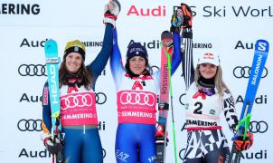 Brignone brilla en Semmering y conquista su segunda victoria del gigante en la temporada