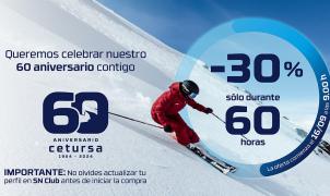  Sierra Nevada lanza su promoción de forfaits con descuentos del 30% por su 60 aniversario