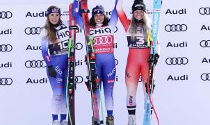 Duelo italiano en Garmisch: Brignone bate a Goggia por la mínima en un final de infarto