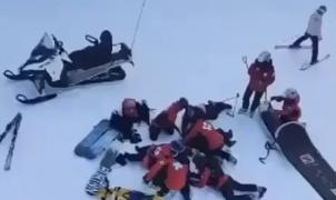 Tres heridos en Thredbo tras caer un telesilla por el fuerte viento