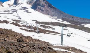Timberline Lodge, el último bastión abierto para el esquí en Norteamérica, cierra hoy, 13 de agosto