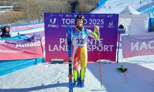 Tomás Barata conquista el bronce en Combinada Alpina en la Universiada de Torino