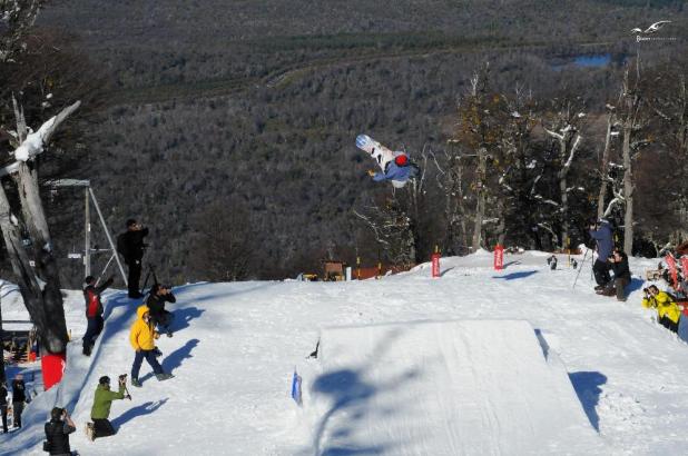 Argentina, Rio negro, Cerro Perito Moreno, snowpark