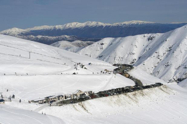 Mount Dobson ski resort, South Island, New Zealand